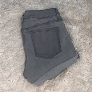 grey pacsun short shorts